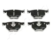 Bremsbelagsatz, Scheibenbremse Hinterachse ASHIKA 51-00-0111