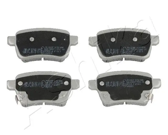 Bremsbelagsatz, Scheibenbremse Hinterachse ASHIKA 51-00-0209