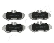 Bremsbelagsatz, Scheibenbremse Hinterachse ASHIKA 51-00-0513