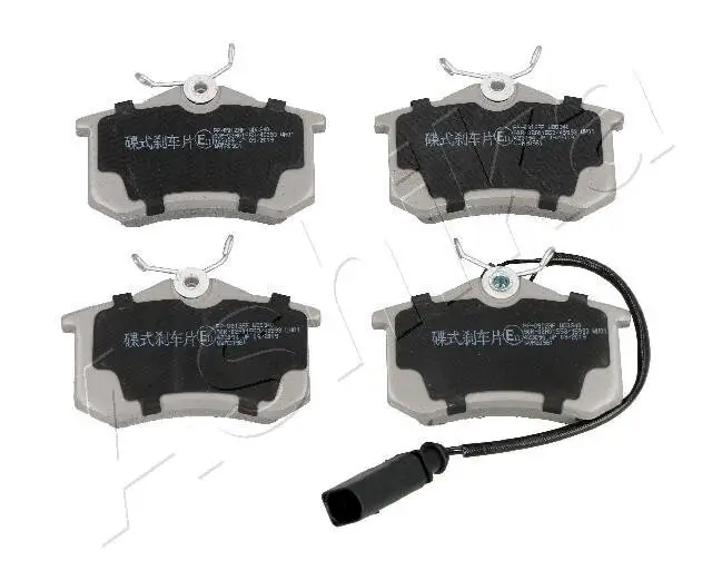 Bremsbelagsatz, Scheibenbremse Hinterachse ASHIKA 51-00-0912