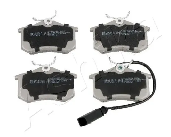 Bremsbelagsatz, Scheibenbremse Hinterachse ASHIKA 51-00-0912 Bild Bremsbelagsatz, Scheibenbremse Hinterachse ASHIKA 51-00-0912