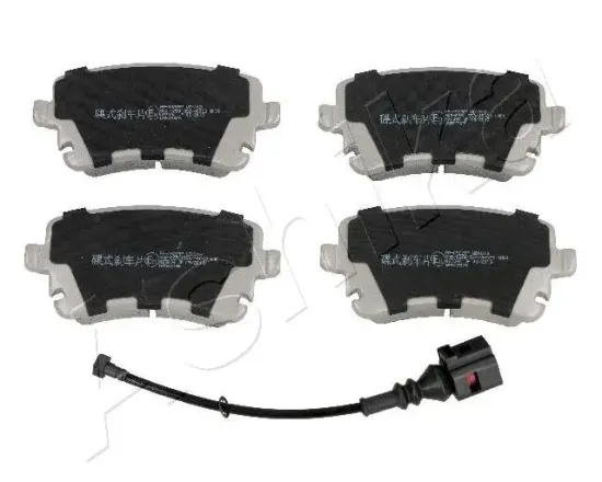 Bremsbelagsatz, Scheibenbremse Hinterachse ASHIKA 51-00-0922 Bild Bremsbelagsatz, Scheibenbremse Hinterachse ASHIKA 51-00-0922