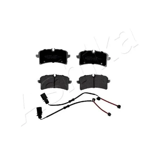 Bremsbelagsatz, Scheibenbremse Hinterachse ASHIKA 51-00-0928 Bild Bremsbelagsatz, Scheibenbremse Hinterachse ASHIKA 51-00-0928