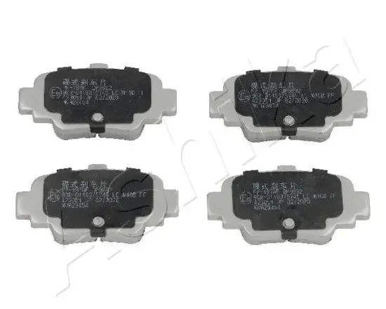 Bremsbelagsatz, Scheibenbremse Hinterachse ASHIKA 51-01-197 Bild Bremsbelagsatz, Scheibenbremse Hinterachse ASHIKA 51-01-197