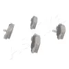 Bremsbelagsatz, Scheibenbremse Hinterachse ASHIKA 51-09-901 Bild Bremsbelagsatz, Scheibenbremse Hinterachse ASHIKA 51-09-901