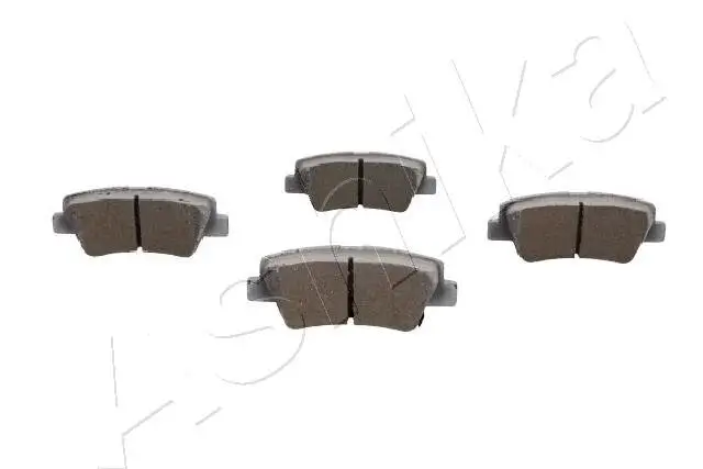 Bremsbelagsatz, Scheibenbremse Hinterachse ASHIKA 51-0K-K06