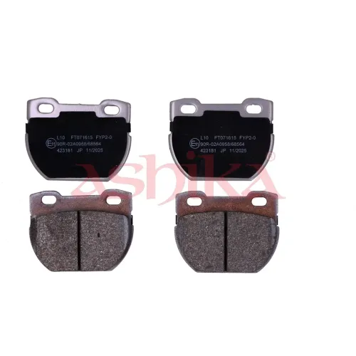 Bremsbelagsatz, Scheibenbremse Hinterachse ASHIKA 51-0L-L10 Bild Bremsbelagsatz, Scheibenbremse Hinterachse ASHIKA 51-0L-L10