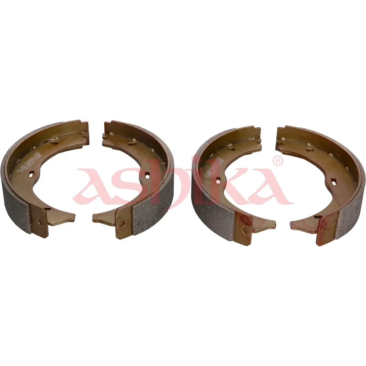 Bremsbackensatz Hinterachse ASHIKA 55-00-0520