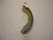 Bremsbackensatz Hinterachse ASHIKA 55-01-103