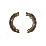 Bremsbackensatz Hinterachse ASHIKA 55-01-150AF