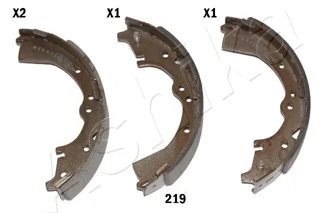 Bremsbackensatz ASHIKA 55-02-219