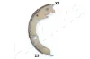 Bremsbackensatz hinten ASHIKA 55-02-231