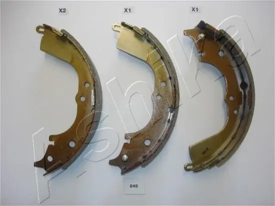 Bremsbackensatz Hinterachse ASHIKA 55-02-242 Bild Bremsbackensatz Hinterachse ASHIKA 55-02-242