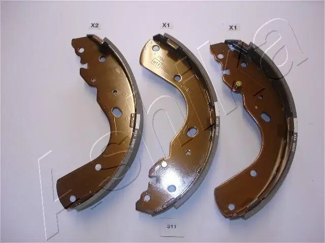 Bremsbackensatz Hinterachse ASHIKA 55-03-311