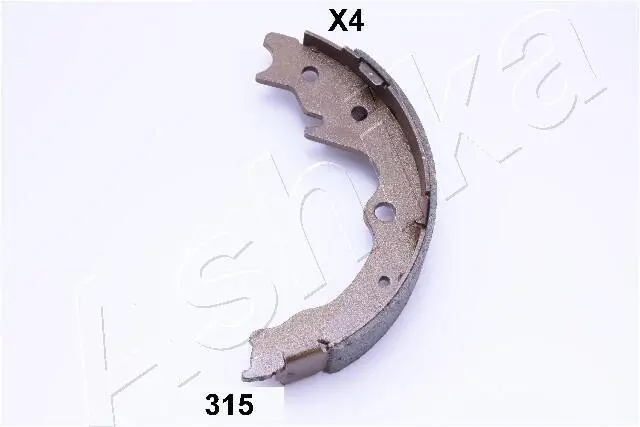 Bremsbackensatz Hinterachse ASHIKA 55-03-315