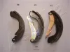 Bremsbackensatz Hinterachse ASHIKA 55-03-395