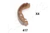 Bremsbackensatz Hinterachse ASHIKA 55-04-417