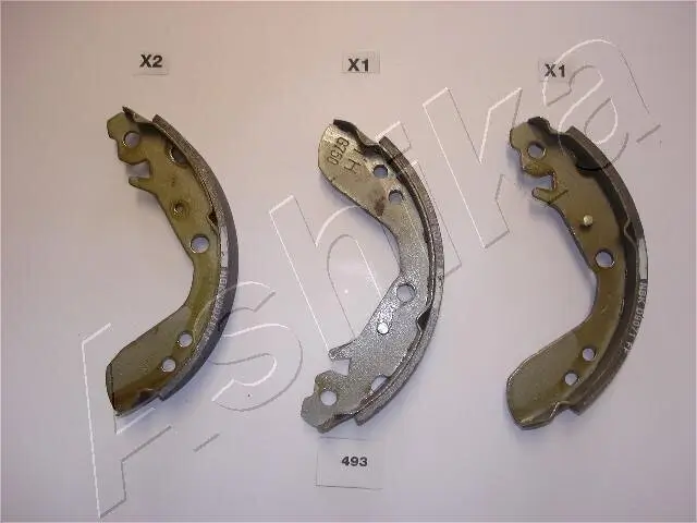 Bremsbackensatz Hinterachse ASHIKA 55-04-493