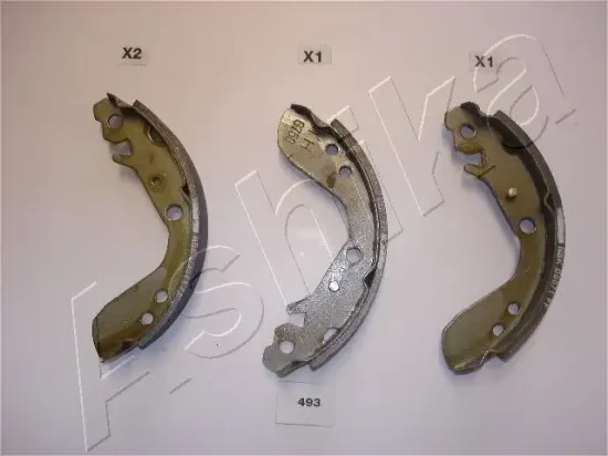Bremsbackensatz Hinterachse ASHIKA 55-04-493 Bild Bremsbackensatz Hinterachse ASHIKA 55-04-493