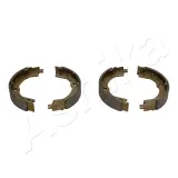 Bremsbackensatz Hinterachse ASHIKA 55-0K-K20