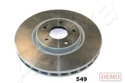 Bremsscheibe Vorderachse ASHIKA 60-05-549C