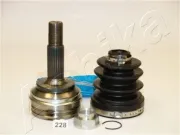 Gelenksatz, Antriebswelle radseitig ASHIKA 62-02-228