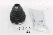 Faltenbalgsatz, Antriebswelle radseitig ASHIKA 63-01-195