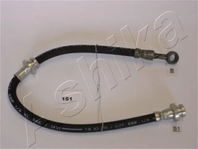Halter, Bremsschlauch vorne links ASHIKA 69-01-151