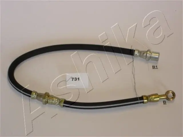 Halter, Bremsschlauch vorne rechts ASHIKA 69-07-731