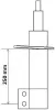 Stoßdämpfer Vorderachse ASHIKA MA-00899 Bild Stoßdämpfer Vorderachse ASHIKA MA-00899
