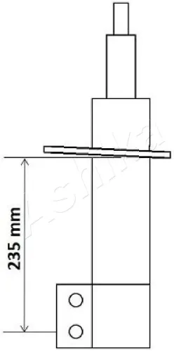 Stoßdämpfer Vorderachse ASHIKA MA-00900 Bild Stoßdämpfer Vorderachse ASHIKA MA-00900