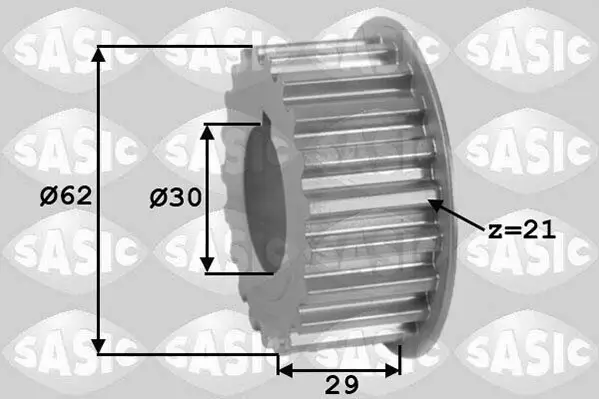 Zahnrad, Kurbelwelle SASIC 1600001