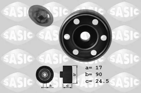 Umlenk-/Führungsrolle, Keilrippenriemen SASIC 1626167 Bild Umlenk-/Führungsrolle, Keilrippenriemen SASIC 1626167