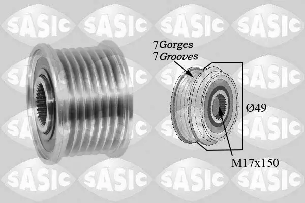 Generatorfreilauf SASIC 1676028