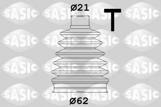 Faltenbalgsatz, Antriebswelle getriebeseitig SASIC 1904009 Bild Faltenbalgsatz, Antriebswelle getriebeseitig SASIC 1904009