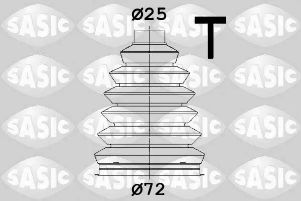 Faltenbalgsatz, Antriebswelle radseitig SASIC 1904059