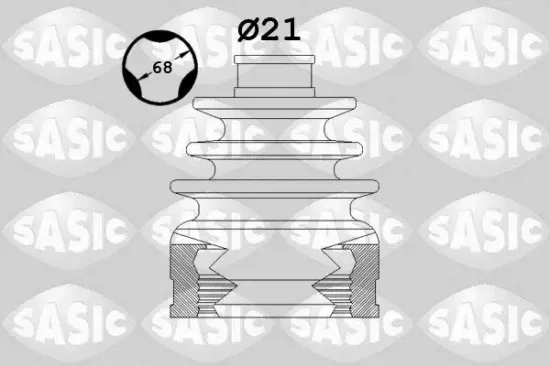 Faltenbalgsatz, Antriebswelle Vorderachse getriebeseitig SASIC 1906062 Bild Faltenbalgsatz, Antriebswelle Vorderachse getriebeseitig SASIC 1906062