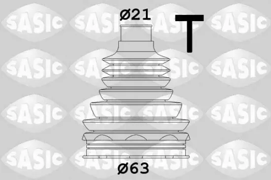 Faltenbalgsatz, Antriebswelle getriebeseitig SASIC 1906075 Bild Faltenbalgsatz, Antriebswelle getriebeseitig SASIC 1906075