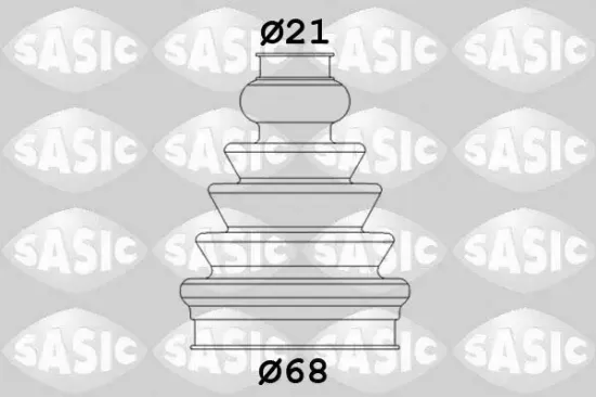 Faltenbalgsatz, Antriebswelle getriebeseitig SASIC 1906113 Bild Faltenbalgsatz, Antriebswelle getriebeseitig SASIC 1906113