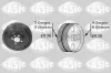 Riemenscheibe, Kurbelwelle SASIC 2156001