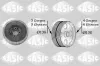 Riemenscheibe, Kurbelwelle SASIC 2156004