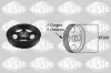 Riemenscheibe, Kurbelwelle SASIC 2156023