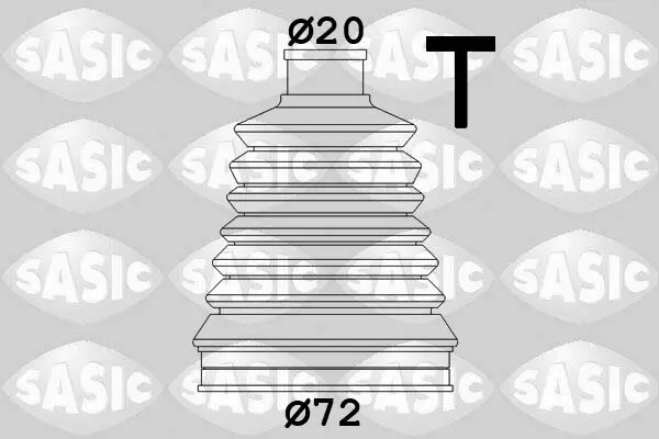 Faltenbalgsatz, Antriebswelle radseitig SASIC 2933083