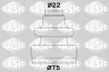 Faltenbalgsatz, Antriebswelle Hinterachse getriebeseitig SASIC 2933593
