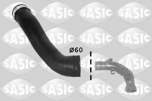 Ladeluftschlauch Ladeluftkühler Ausgang SASIC 3336027