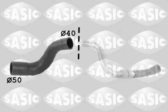 Ladeluftschlauch Ladeluftkühler Ausgang SASIC 3336068 Bild Ladeluftschlauch Ladeluftkühler Ausgang SASIC 3336068