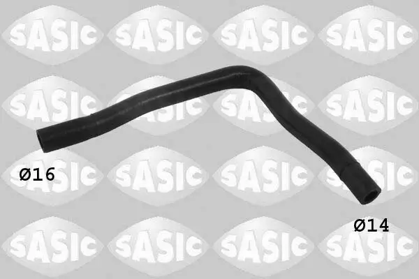 Kühlerschlauch mitte links SASIC 3400017