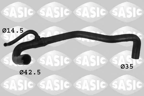 Kühlerschlauch links unten SASIC 3400028
