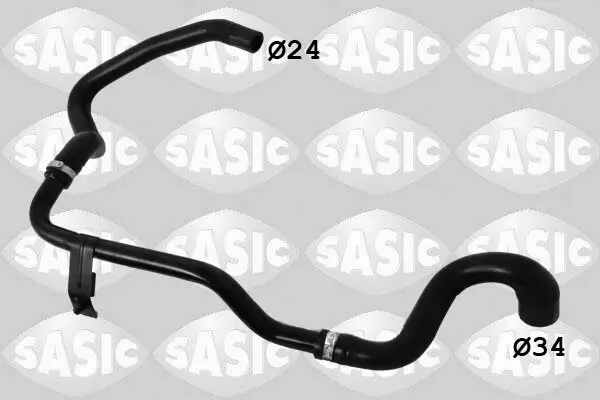 Kühlerschlauch links unten SASIC 3400063