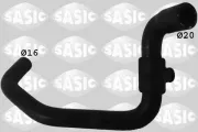 Kühlerschlauch mitte links SASIC 3400118